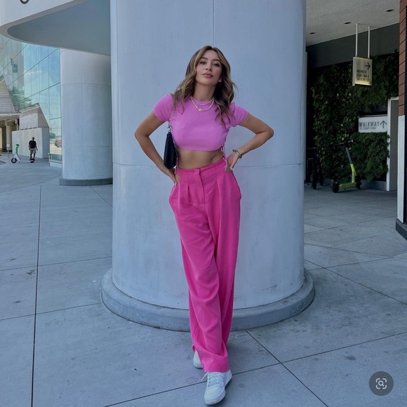 Zara high waisted pants bloggers fav - Picture 6 of 16